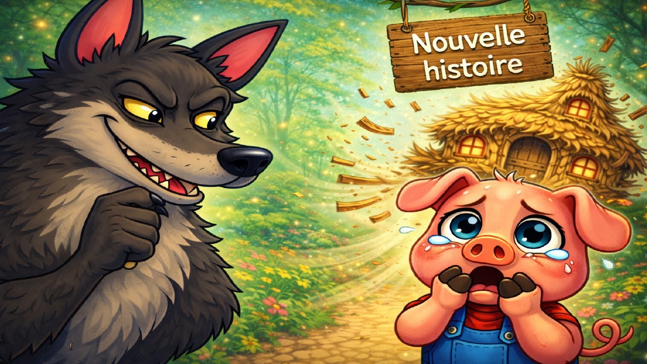Les Trois Petits Cochons 🐷 | Version Am&eacute;lior&eacute;e (Conte pour enfants)