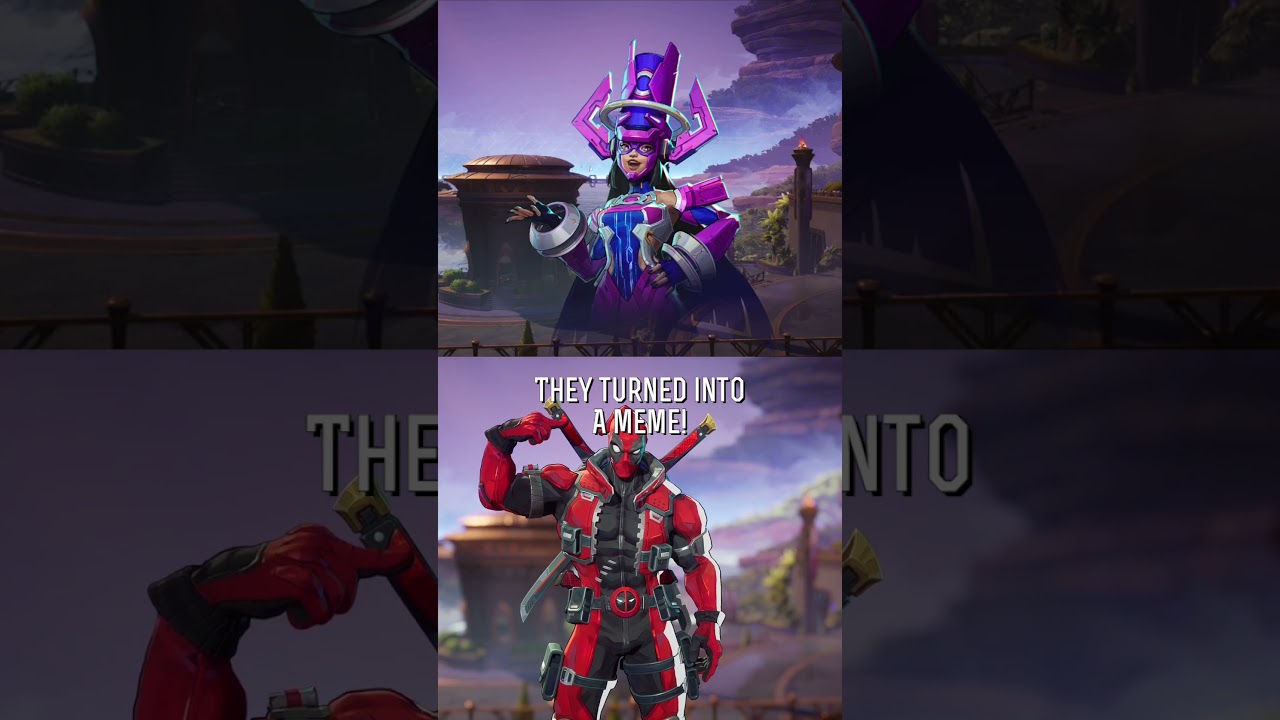 (No. 4)Deadpool and Galacta interaction - Marvel Rivals