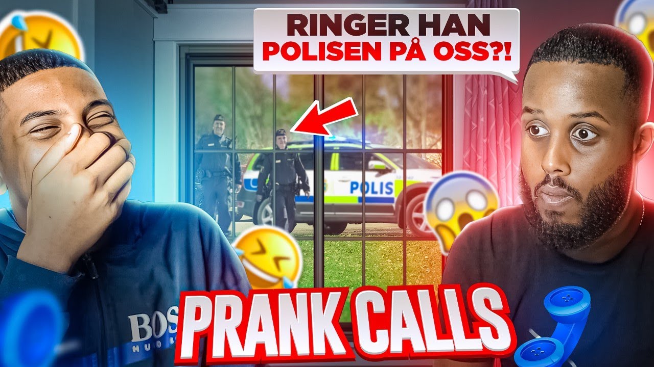 PRANK CALLS MED MUBBZ (BECKNARE , KÄNDISAR m.m..)