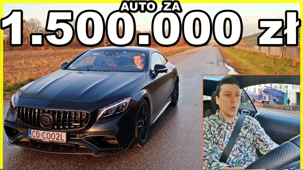 Jeżdżę autem za 1.500.000 zł - Brabus s800 w akcji ! TEST