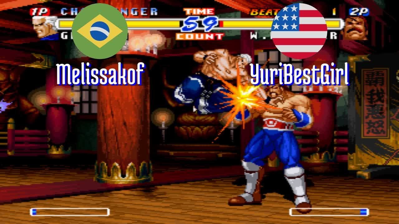 FT5 @rbff2h: Melissakof (BR) vs YuriBestGirl (US) [Real Bout Fatal Fury 2 rbff2 Fightcade] Jan 22