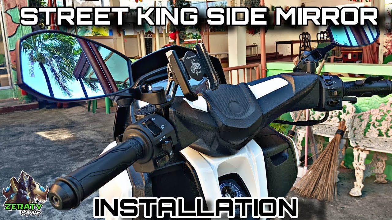 Street King Side Mirror para kay ZeraQ! 😎