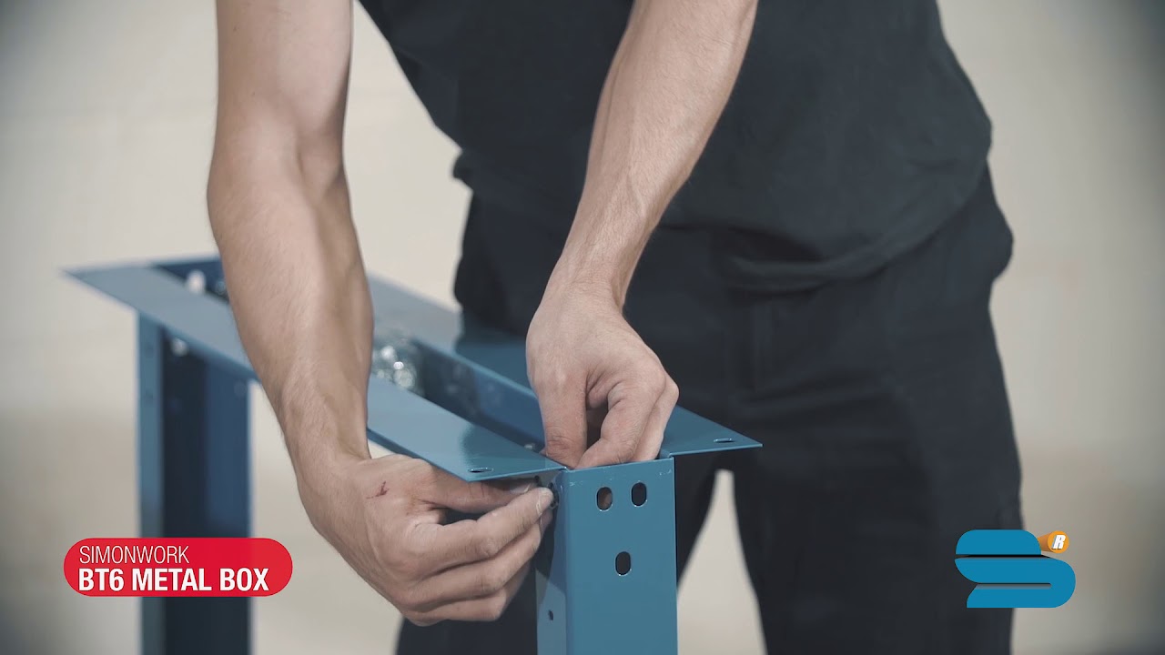 Vídeo de montaje del banco de trabajo SIMONWORK  BT6 METAL BOX, Simonrack