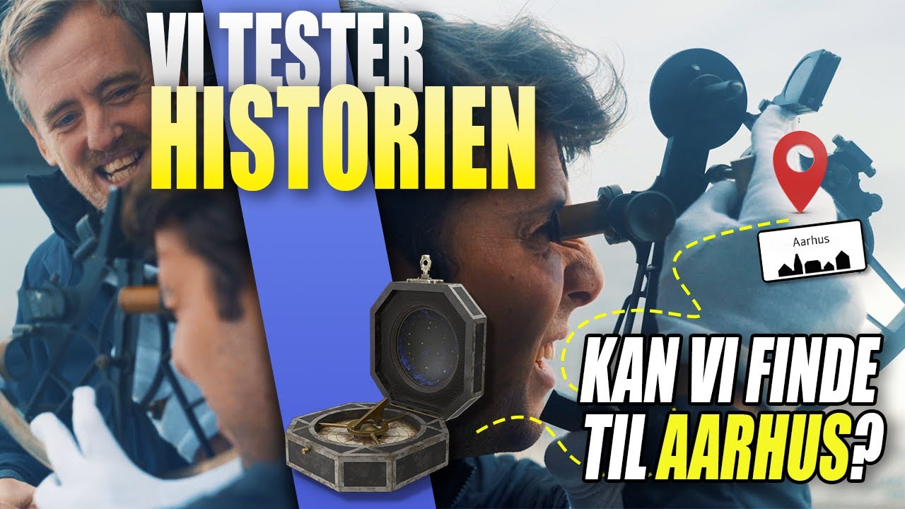 TEST HISTORIEN: Kan man finde vej med en sekstant på Molslinjen?