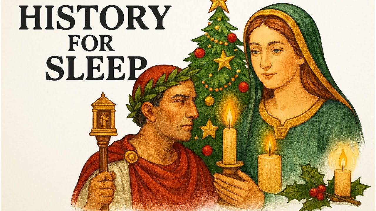 🌙🔥 The Pagan Origins of Christmas 🎄 | Relaxing History for Sleep 🕯️📜