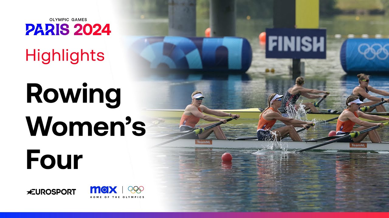 ANOTHER PHOTO FINISH! 📸 | Rowing Women's Coxless Four | Paris Olympics 2024 #Paris2024