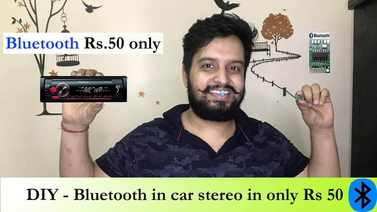 How to add bluetooth in car stereo | How to install bluetooth in car stereo.