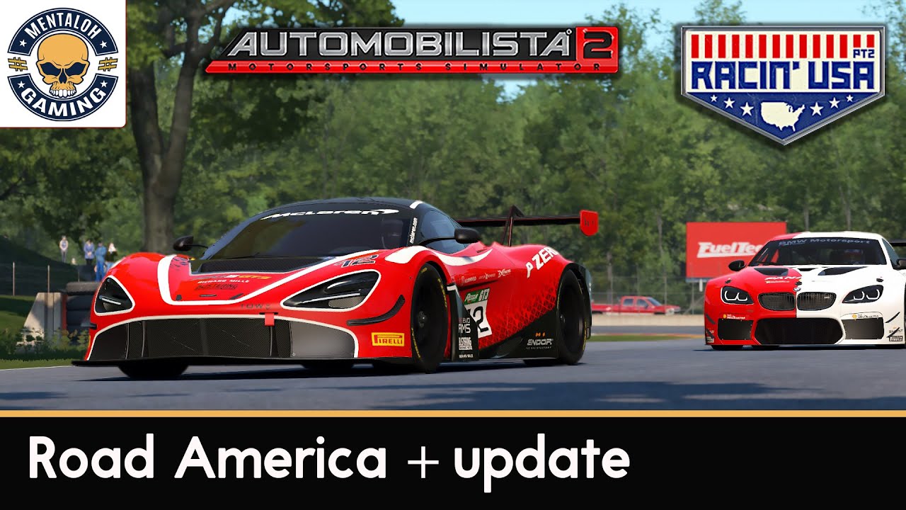 AMS 2 Update + Road America | Racin' USA Part 2