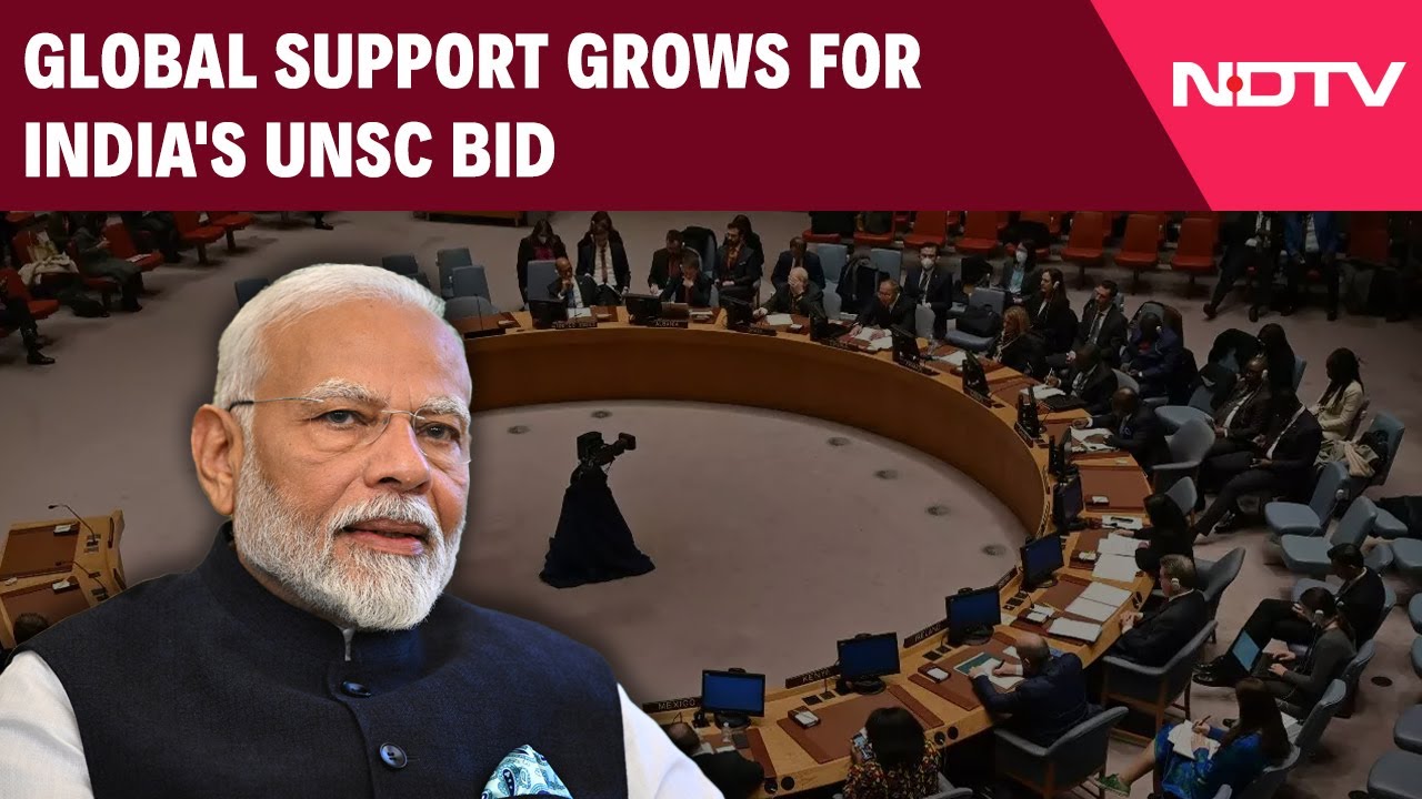 UNSC Veto Power India | Global Support Grows For India's UNSC Bid