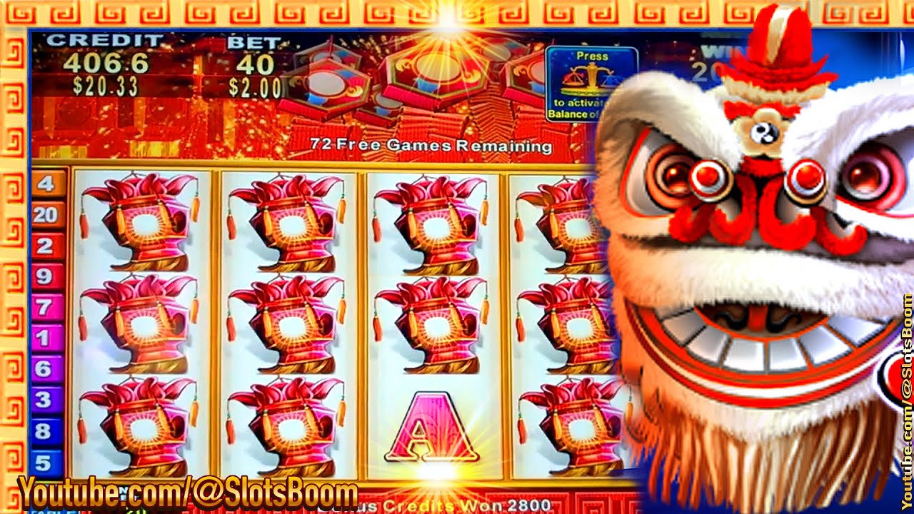 BONUS!!! Lion Festival BIG WIN!  5c Konami SLOT GAME IN CASINO @Yaamava