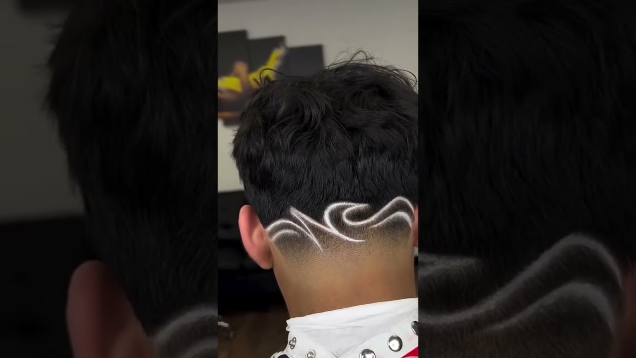 BEST HAIR TATTOO 2025🔥😱 #barber #menshaircut #tips#design#tutorial