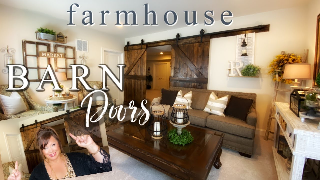 DIY - RUSTIC FARMHOUSE BARN DOORS