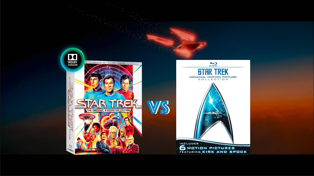 ▶ Comparison of Star Trek III: The Search for Spock 4K (4K DI) Dolby Vision vs 2009 Edition