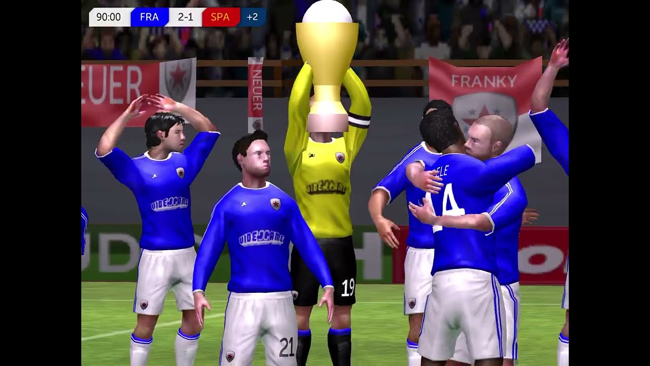 Dream League Soccer DLS Classic Ep118 Franky vs Spain 2-1 (International Cup - Final)