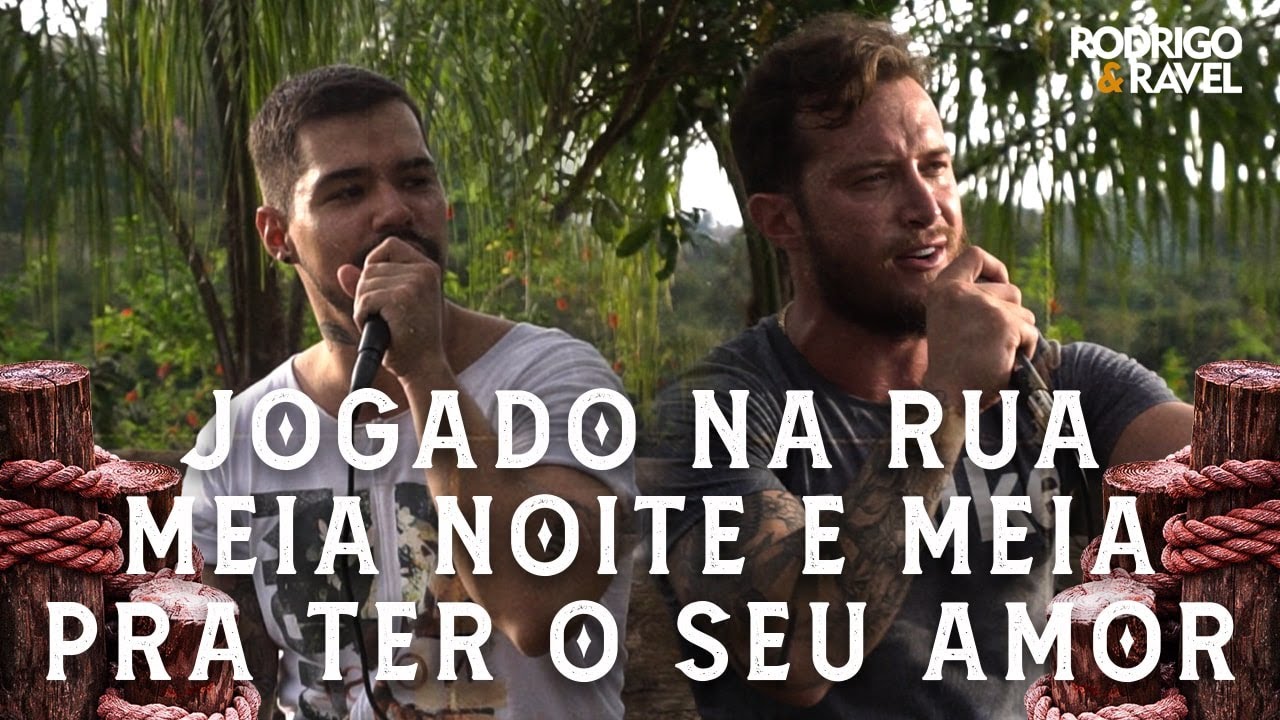 Rodrigo e Ravel - JOGADO NA RUA/MEIA NOITE E MEIA/PRA TER O SEU AMOR - Ao Vivo Na Grota - LIVE 2021