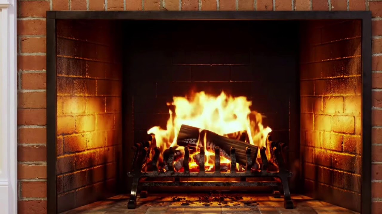 Deep Sleep Ambience – Crackling Fireplace & Slow Piano Music