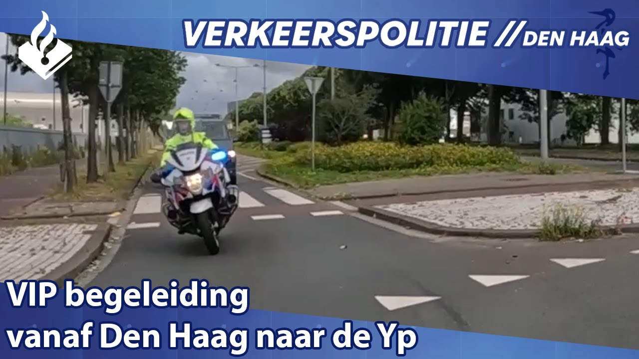 VIP Begeleiding vanaf het ministerie naar de Yp