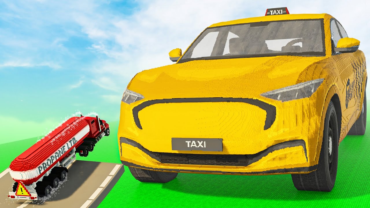 Cars vs Taxi Part 2 | Teardown