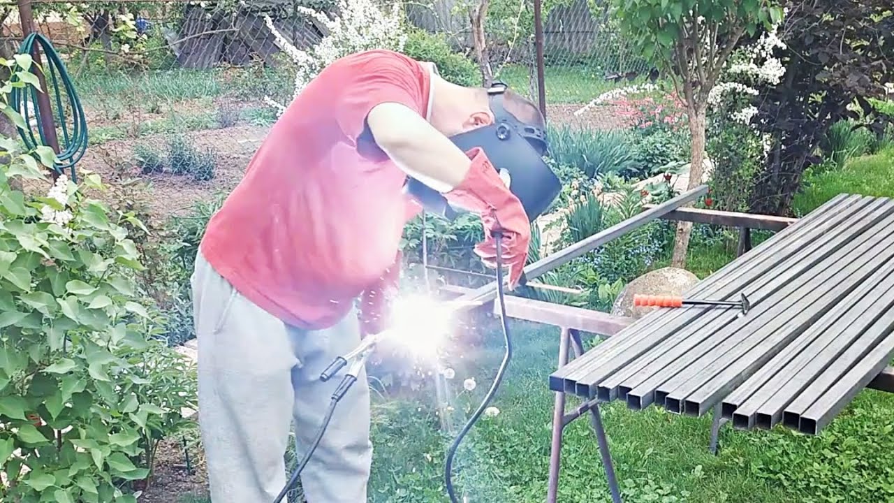 Steinhaus PRO-IW160M welding inverter, work demonstration