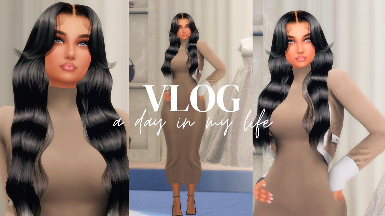 A DAY IN MY LIFE  🎃| WORK LIFE BALANCE | Fall Cozy Vlog | Sims 4 Vlogs