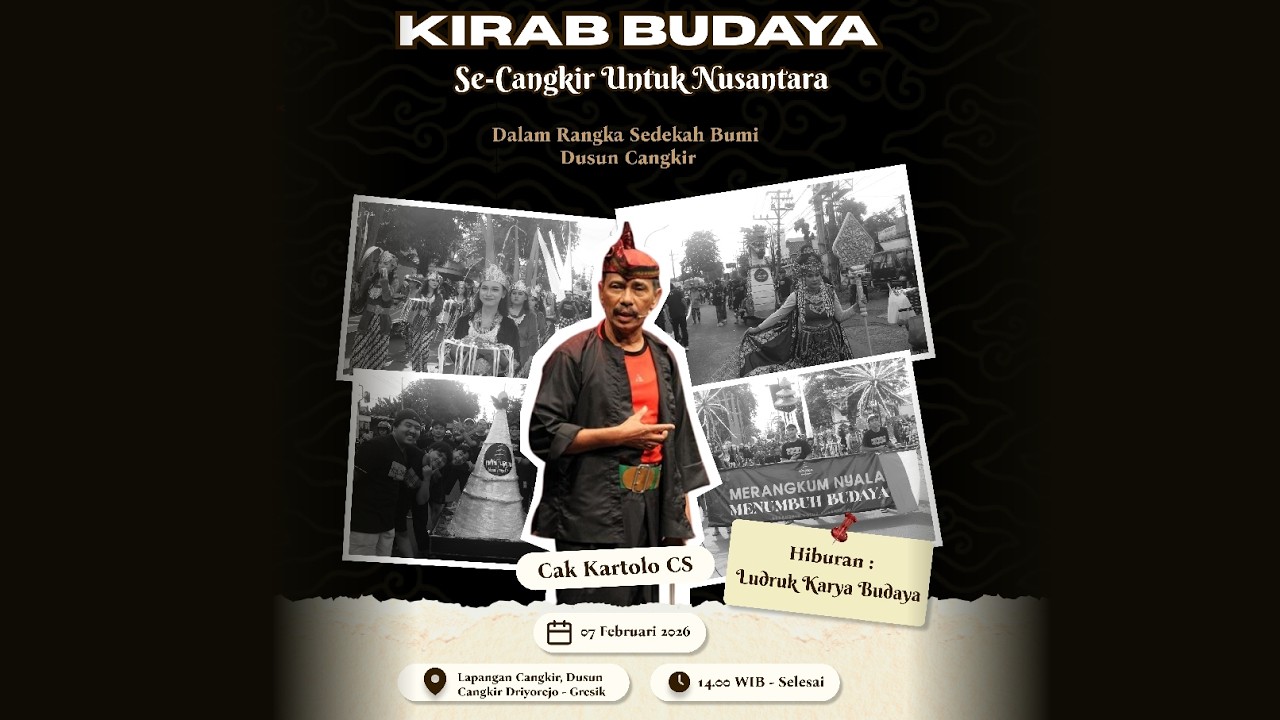 🔴(LIVE) RUWAH DUSUN CANGKIR 2026 | Ludruk Karya Budaya feat Cak Kartolo CS | Sabtu, 07 Februari 2026