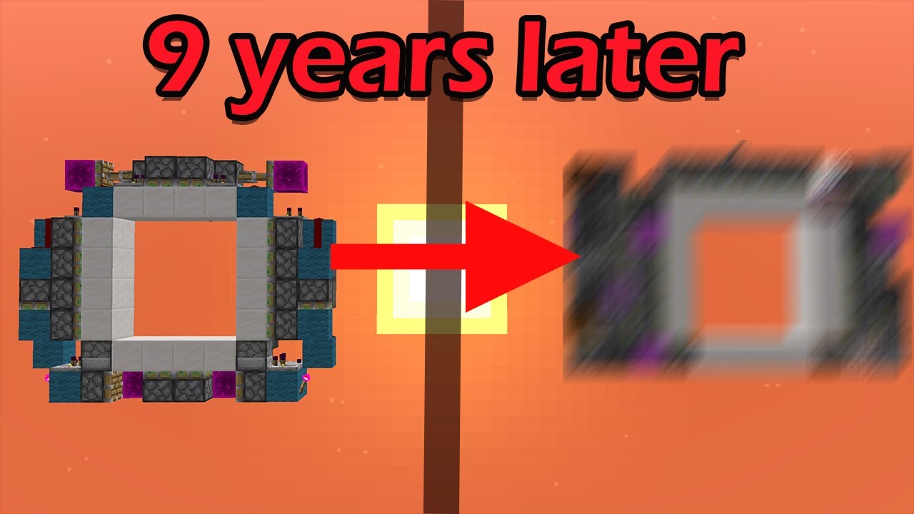(outdated) Beaten after 9 years! The new Smallest 4x4 Funnel Door [154 Blocks]