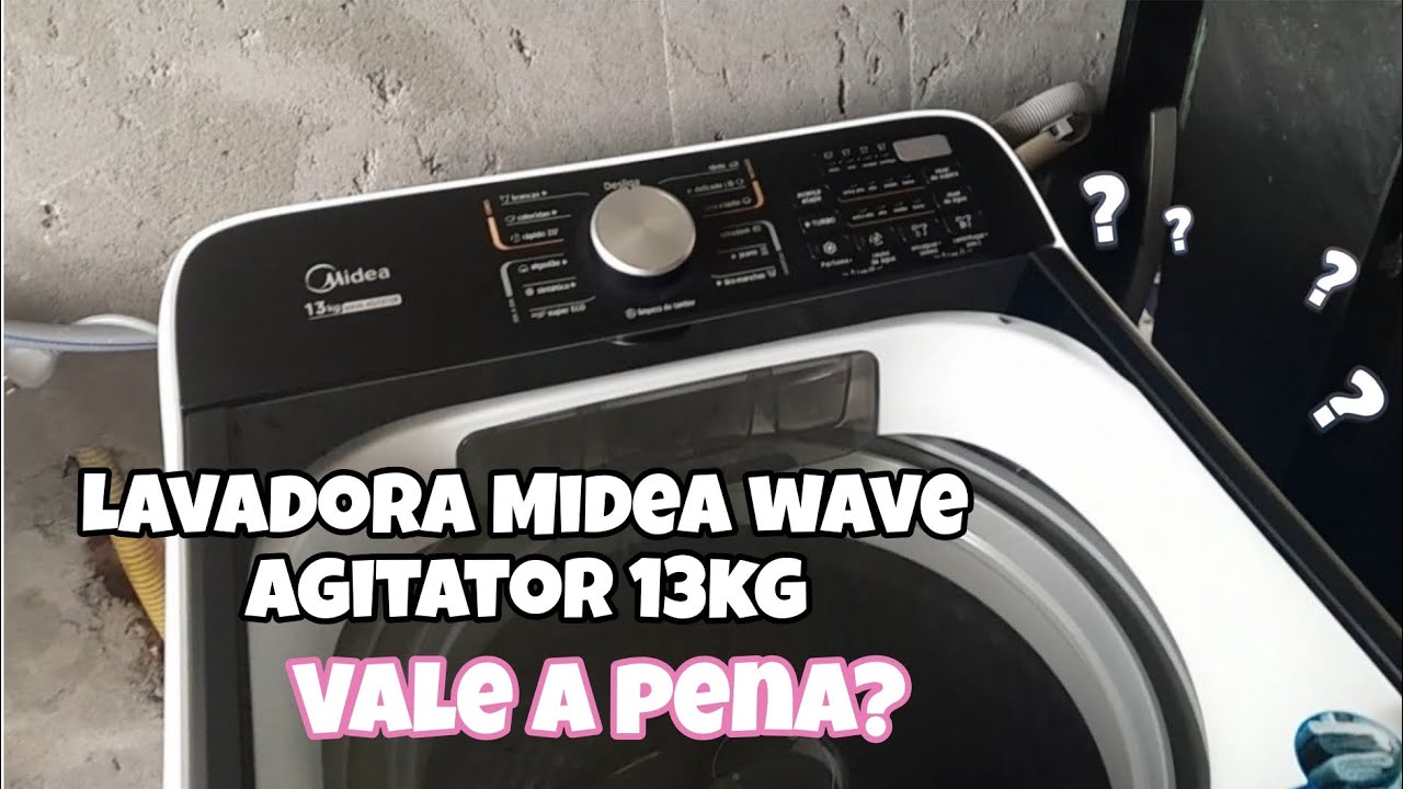 LAVADORA MIDEA WAVE AGITATOR 13KG | RECOMENDO?