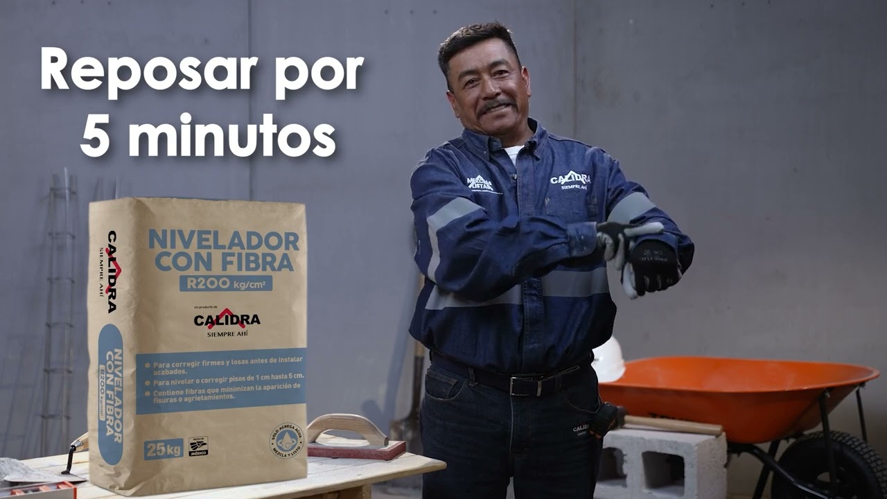 Tutorial Nivelador con fibra de Calidra