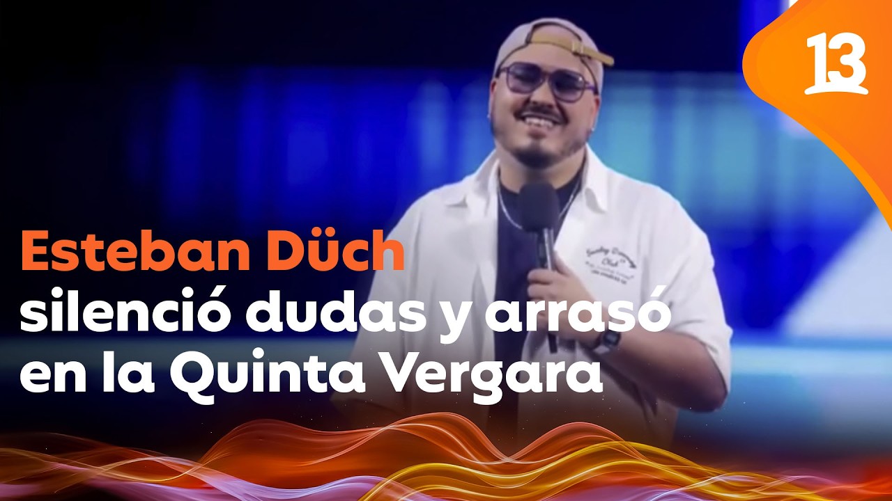 Doble gaviota y ovación: Esteban Düch conquistó al mountruo y reivindicó el humor venezolano