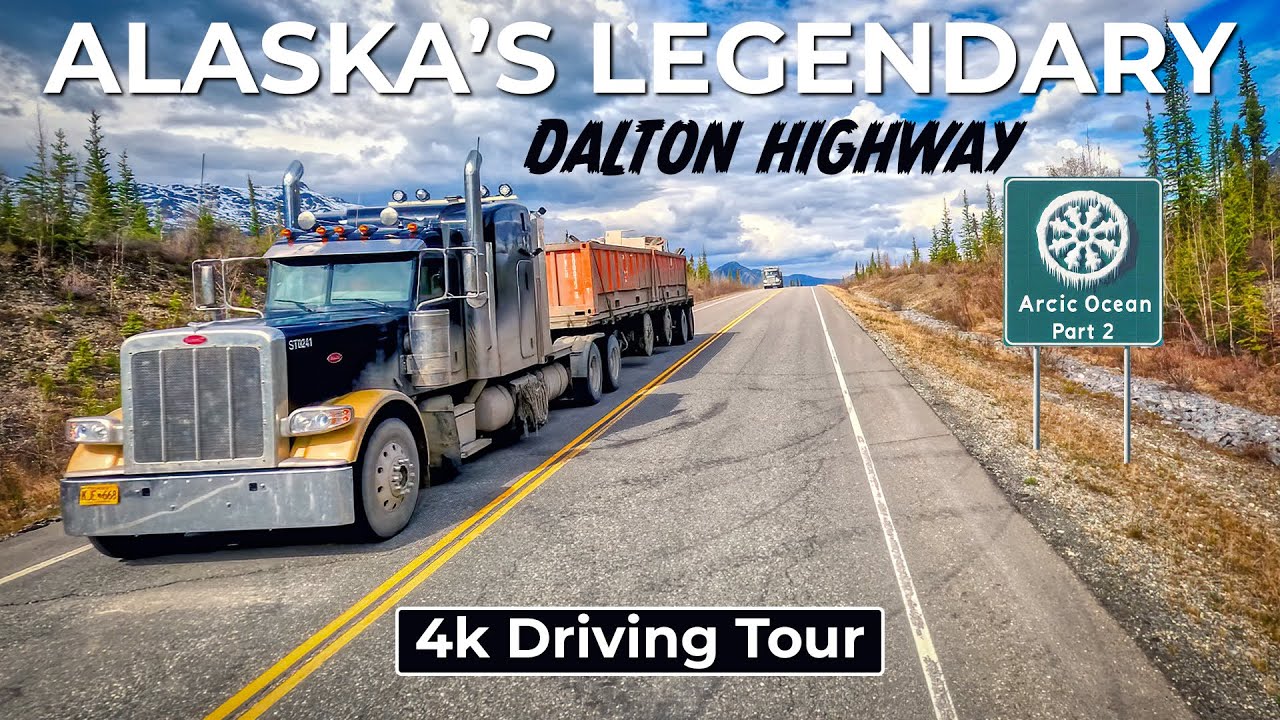 EPIC JOURNEY: Driving Over Alaska's Brooks Range Through the TREACHEROUS Atigun Pass - Part 2