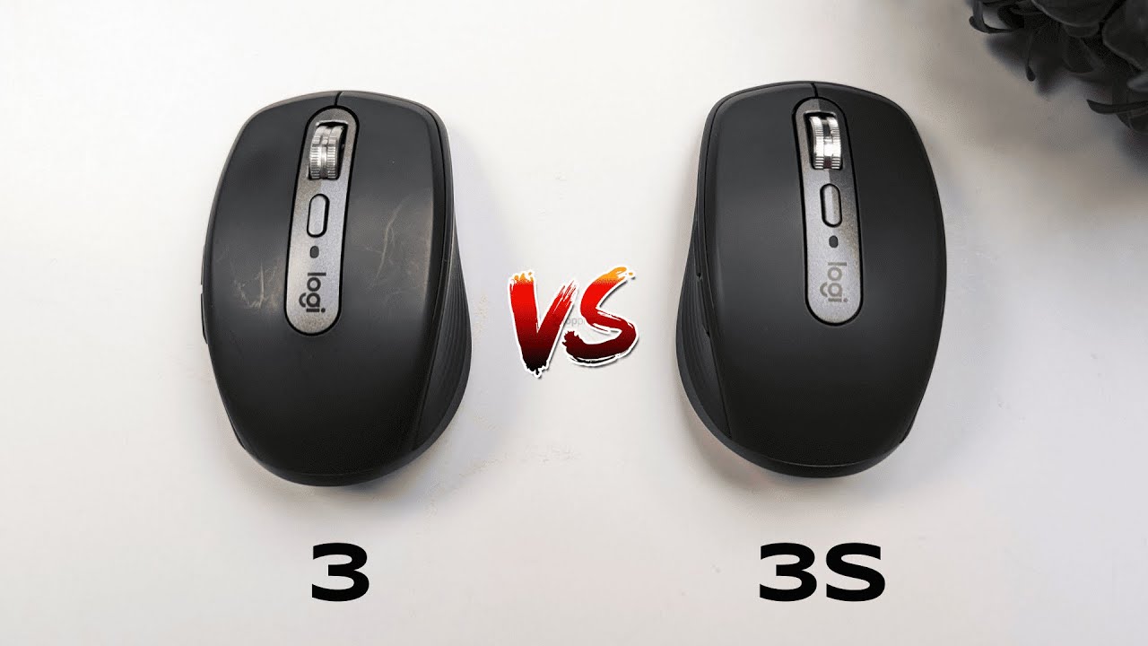 Мышь Logitech MX Anywhere 3 против 3s