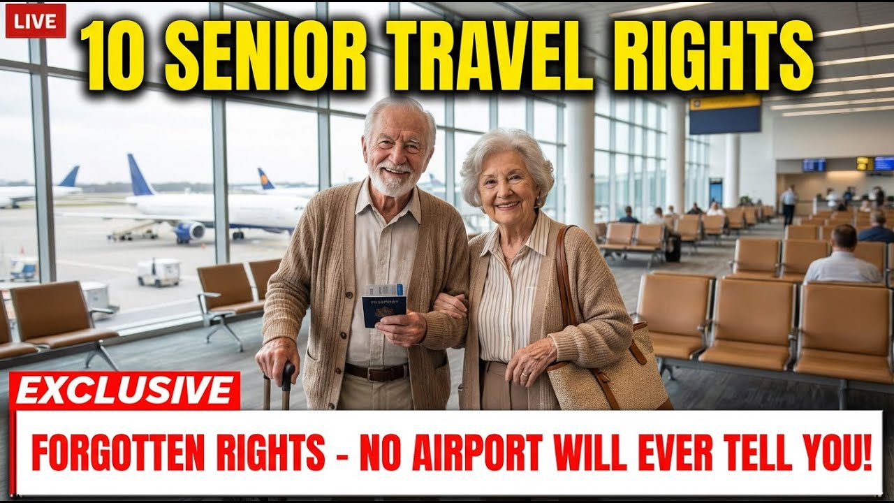 10 Forgotten Travel Rights for Seniors — No Airport Will Ever Tell You!