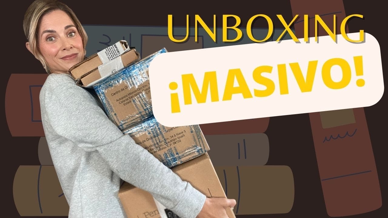 UNBOXING ¡MASIVO! // + DE 30 LIBROS // ELdV