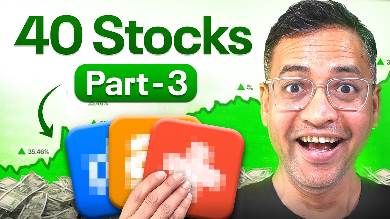 Evergreen Stocks building long term Wealth - 40 Stocks Series - Part 3 - Rahul Jain