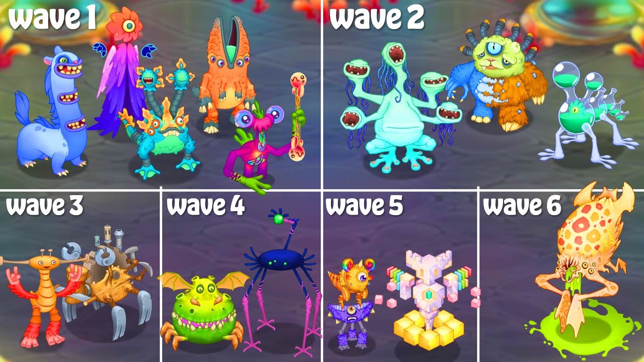 Ethereal Workshop - Full Song Compilation (Wave 1 - Wave 6) | My Singing Monsters