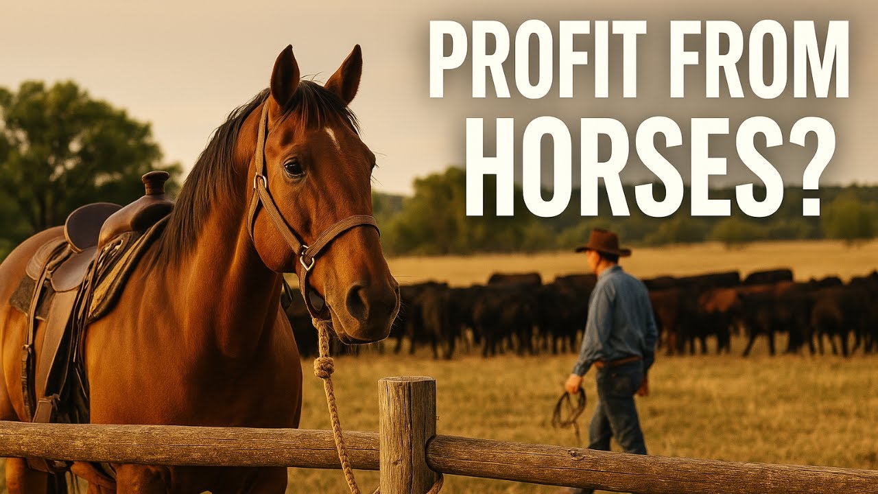 How Farmers Still Make Money with Horses Today | 10 Practical Uses That Still Work in 2025