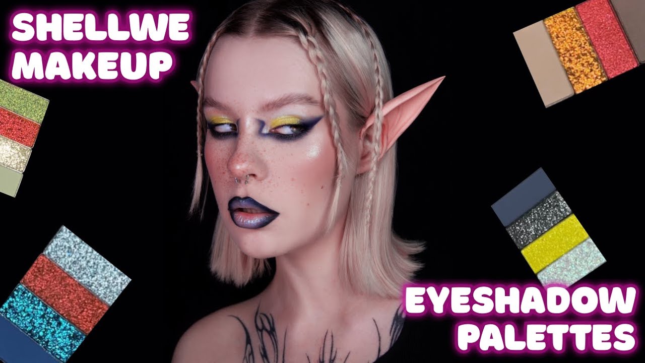 ОБЗОР НА ПАЛЕТКИ SHELLWE MAKEUP | LIANA | DREAM ESCAPE | DEATHLESS SPIRIT | CIRCUS | 4 МАКИЯЖА