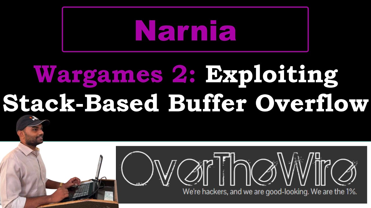 Narnia 2 | Exploiting Stack-Based Buffer Overflow | OverTheWire Wargames