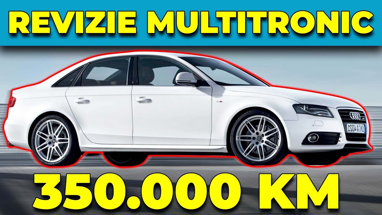 Audi A4 B8 Schimb de ulei cutie CVT (MULTITRONIC)
