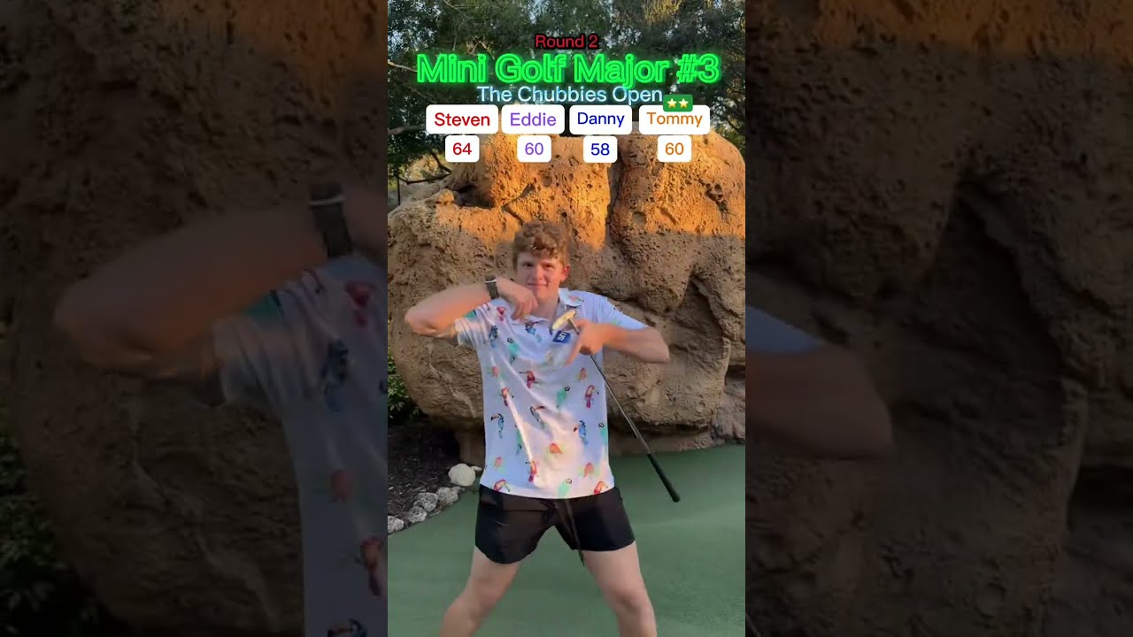 Mini Golf Major #3 ПОЛНЫЙ РАУНД (Раунд 2, Часть 1/2) (Самое сложное поле для мини-гольфа, которое...
