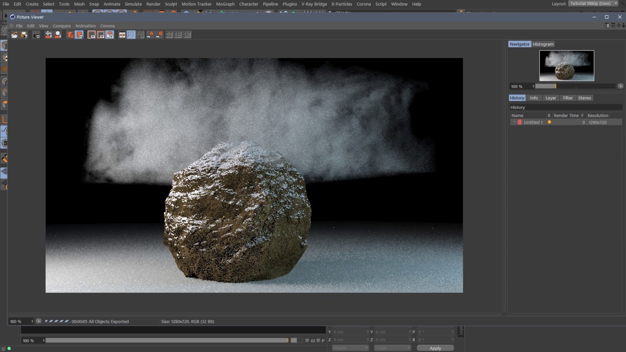 Vray Displacement and Volumes in Cinema 4D