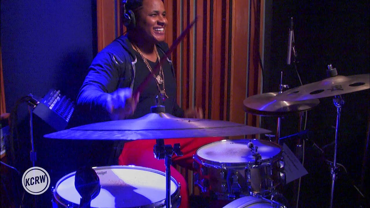 Kamasi Washington performing 