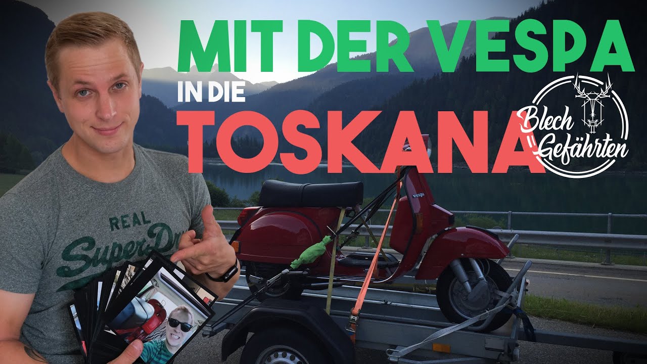 Mit der Vespa in die Toskana | PX 125 restauriert und direkt nach Italien | Meine Urlaubsfotos