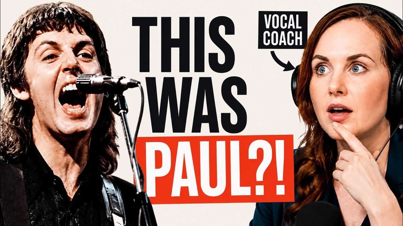 Vocal Coach Analyses Paul McCartney's Chaotic Vocals That Influenced Metal!