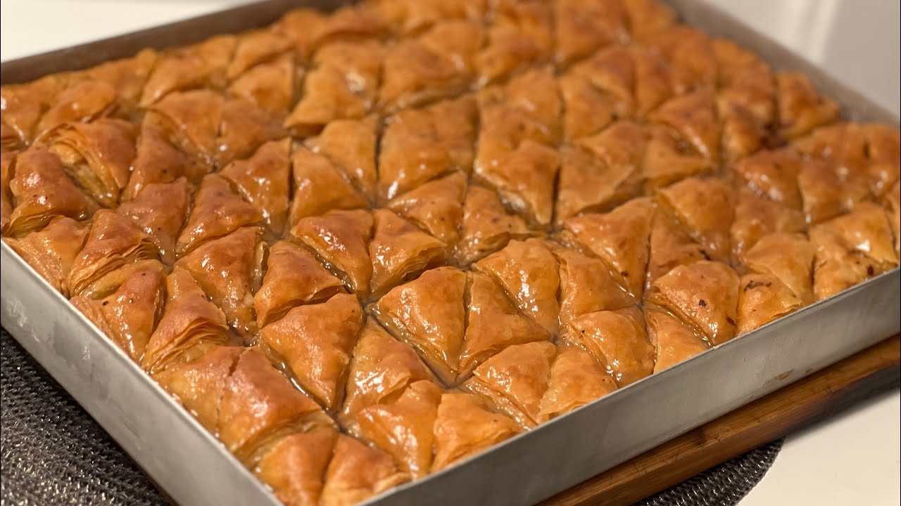 Bakllava e Bajramit me vetëm  4.Kuleq Tepsia plot,te Shkrihët ne Gojë Provone🤲🥰🥰 pa u Lodhë shumë