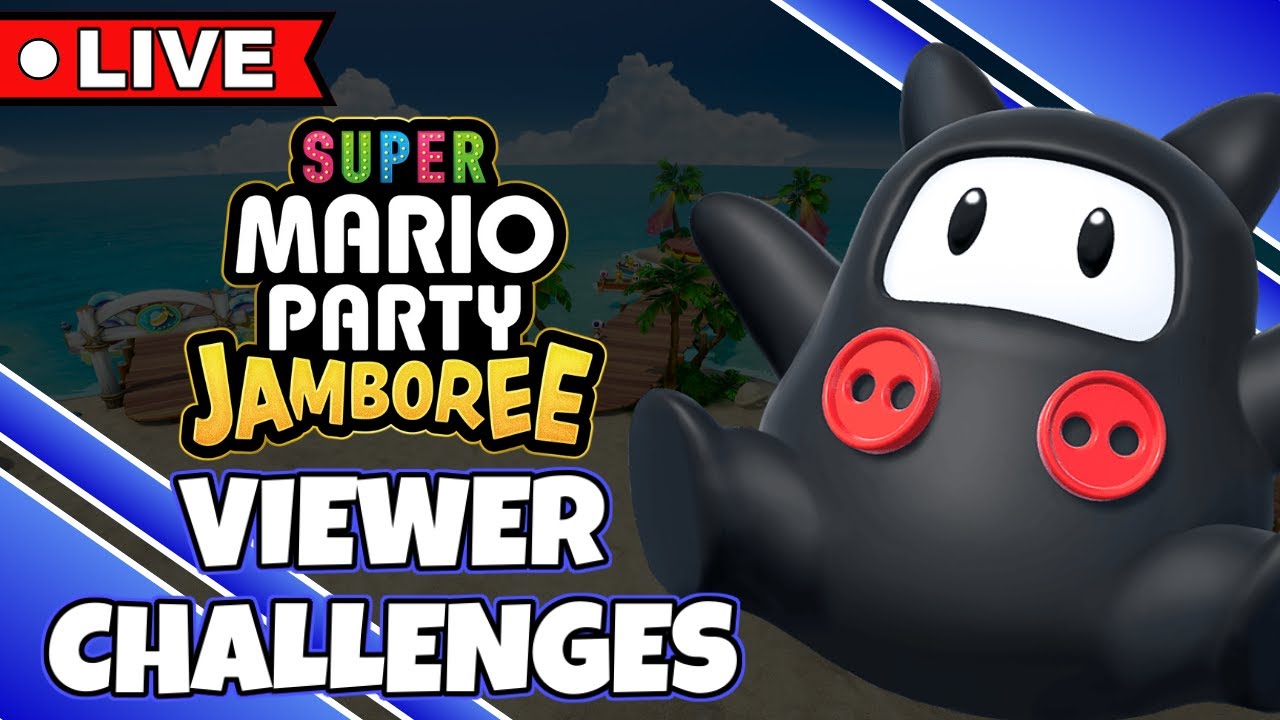 [🔴LIVE ] Viewer Challenges! | Super Mario Party Jamboree | #shorts