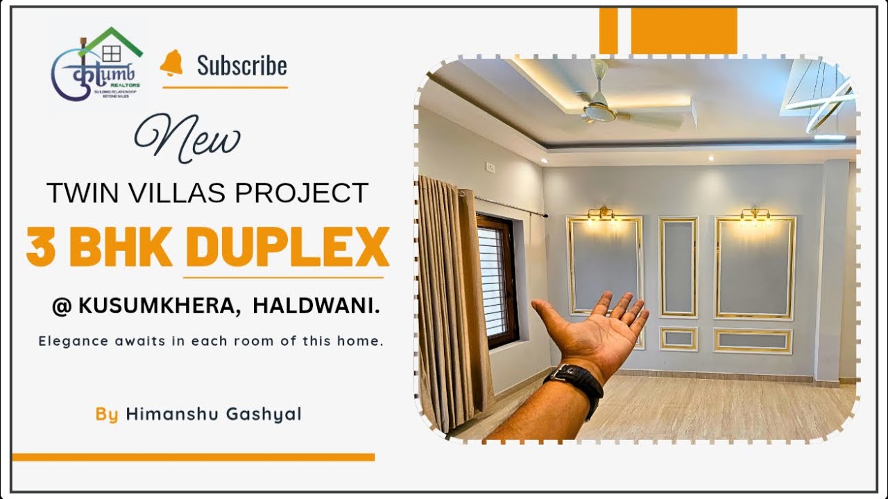 हल्द्वानी, कुसुमखेड़ा में आपके सपनों का घर 🏡😍 | SERIES 2 | PREMIUM TWIN 3 BHK VILLAS IN HALDWANI 📍