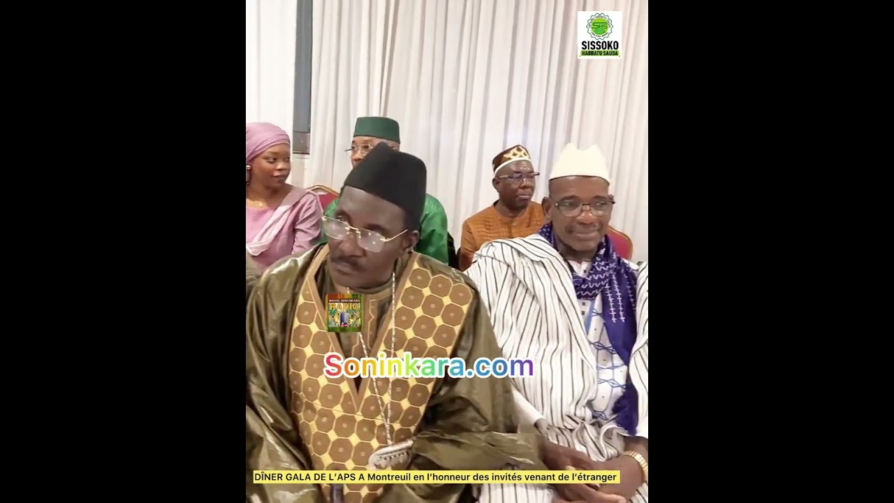 Maître BABA KONÉ: DÎNER GALA organisé par l’APS à Montreuil le 29/09/2024