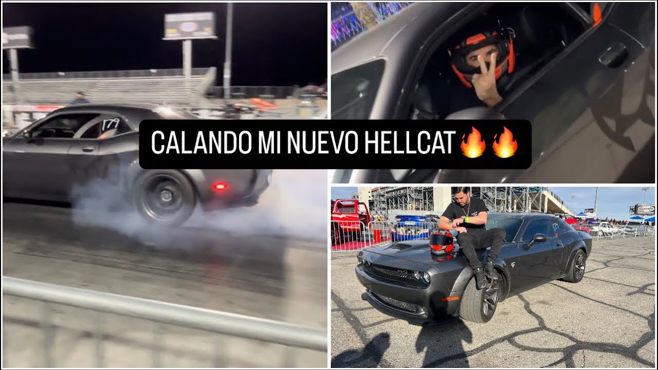 MI PRIMERA VEZ EN UN AUTODROMO AMERICANO Y CORRIENDO POR PRIMERA VEZ MI CHALLENGER HELLCAT (VTL)
