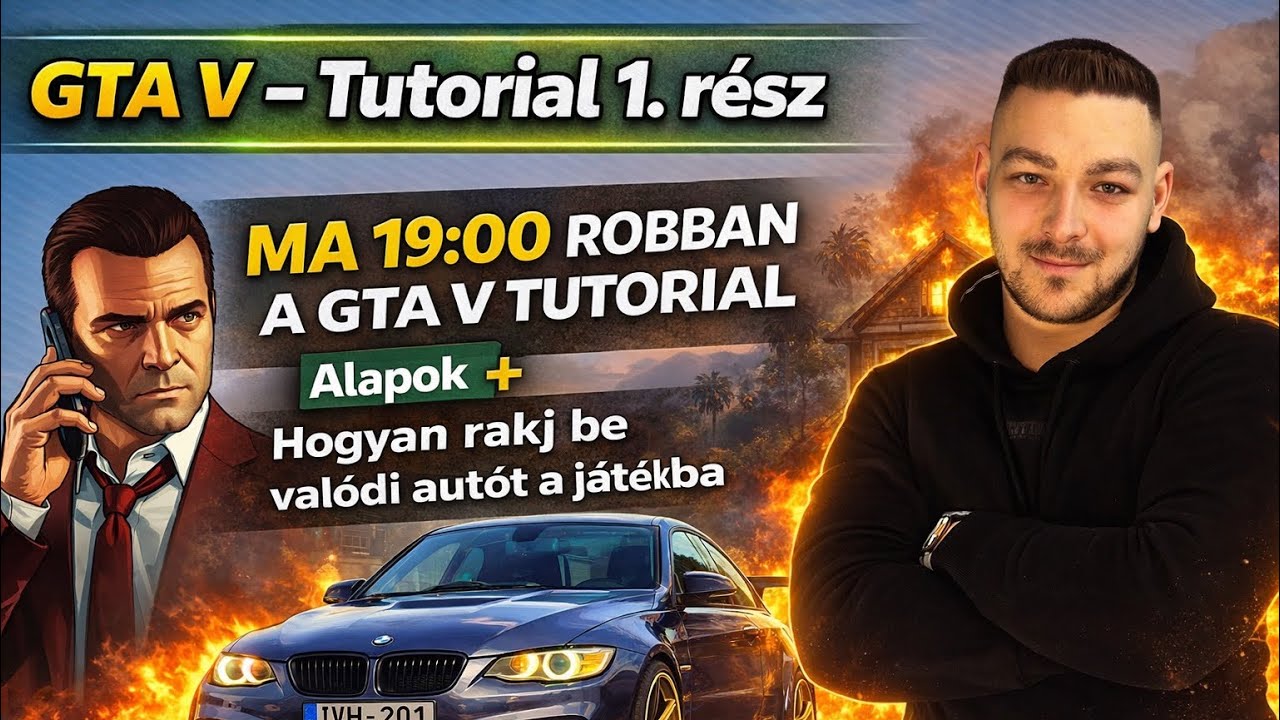 GTA 5 – Így rakj be VALÓS AUTÓT a játékba